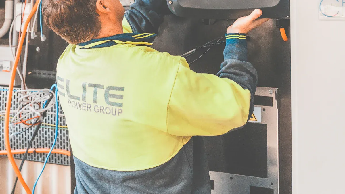 Off-Grid System Components and Energy Flow