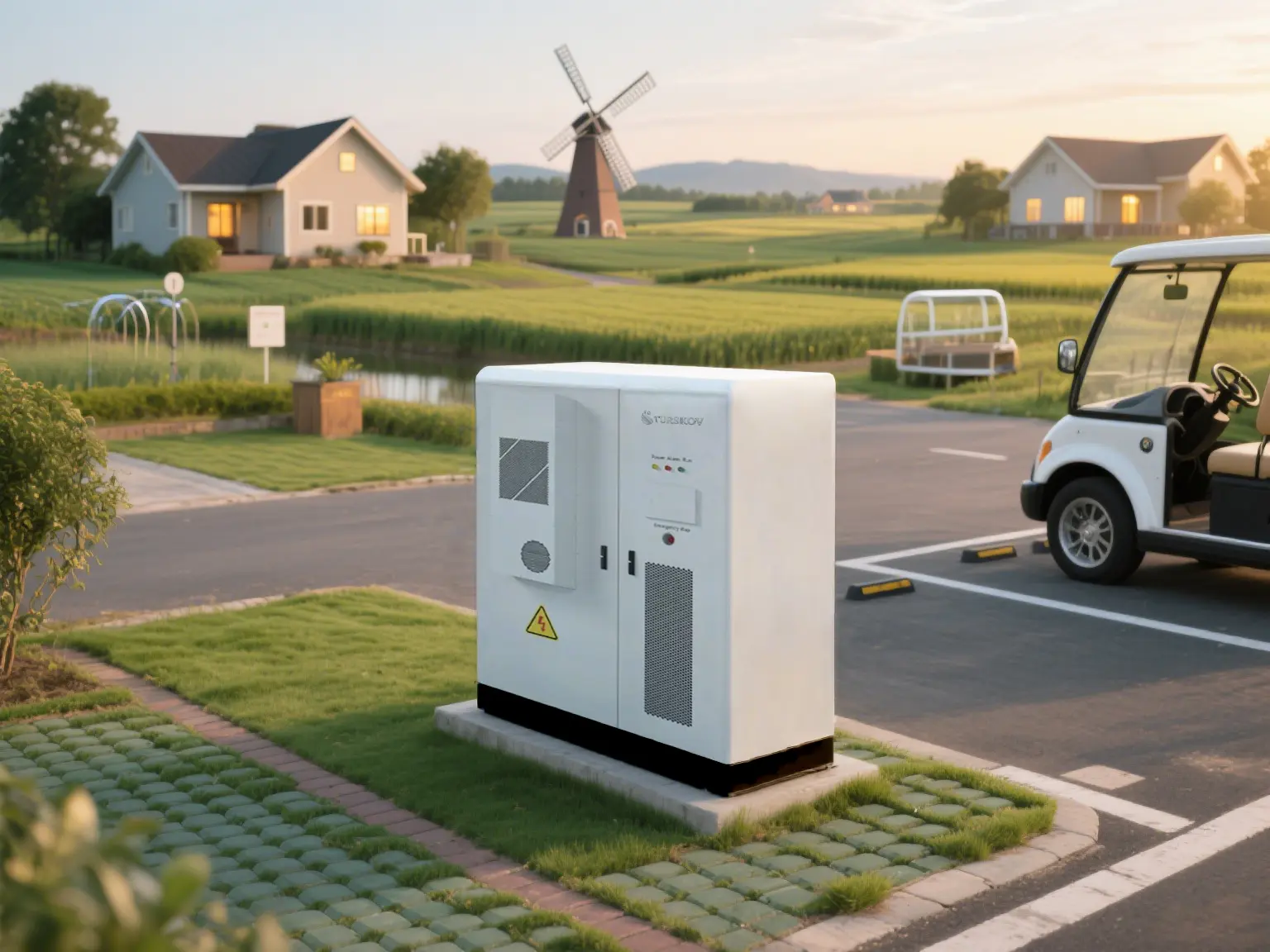 Solving Peak Demand Challenges with 100kW Commercial-Energy Storage